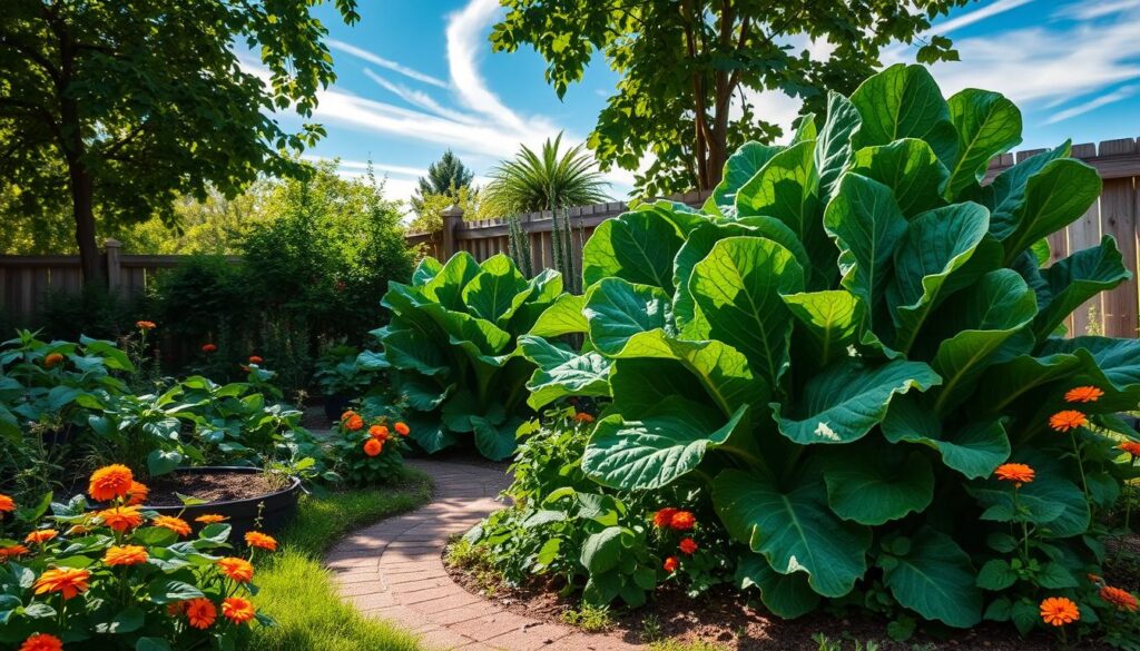 collard greens garden companions