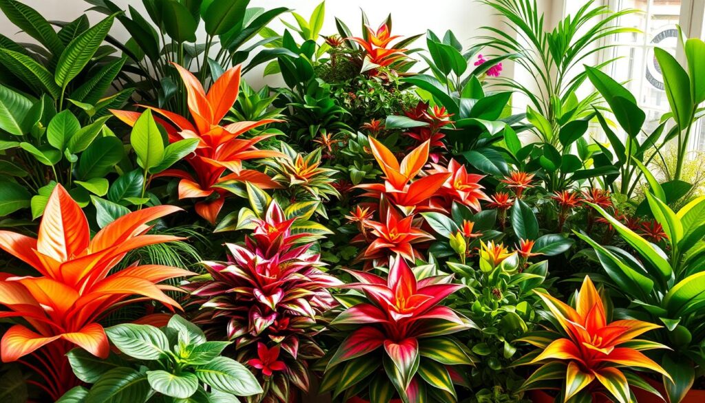 colorful plants for indoor arrangements