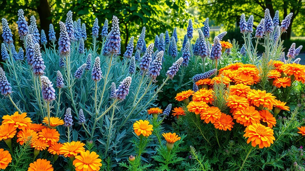 colorful pollinator friendly flowering plants