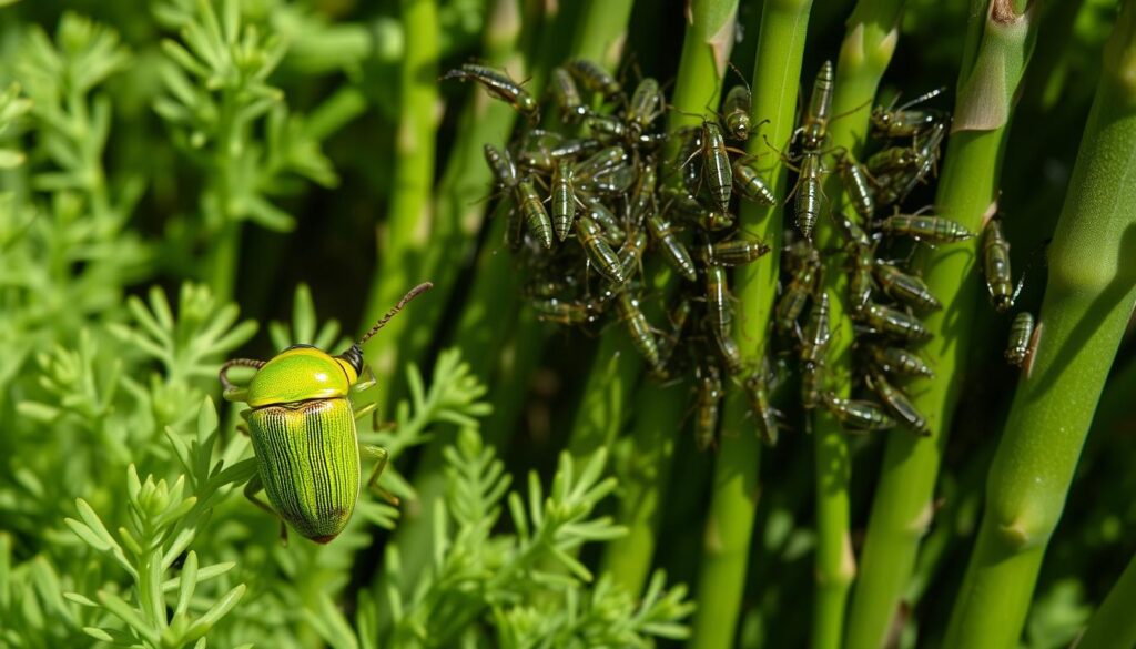 common pests for asparagus