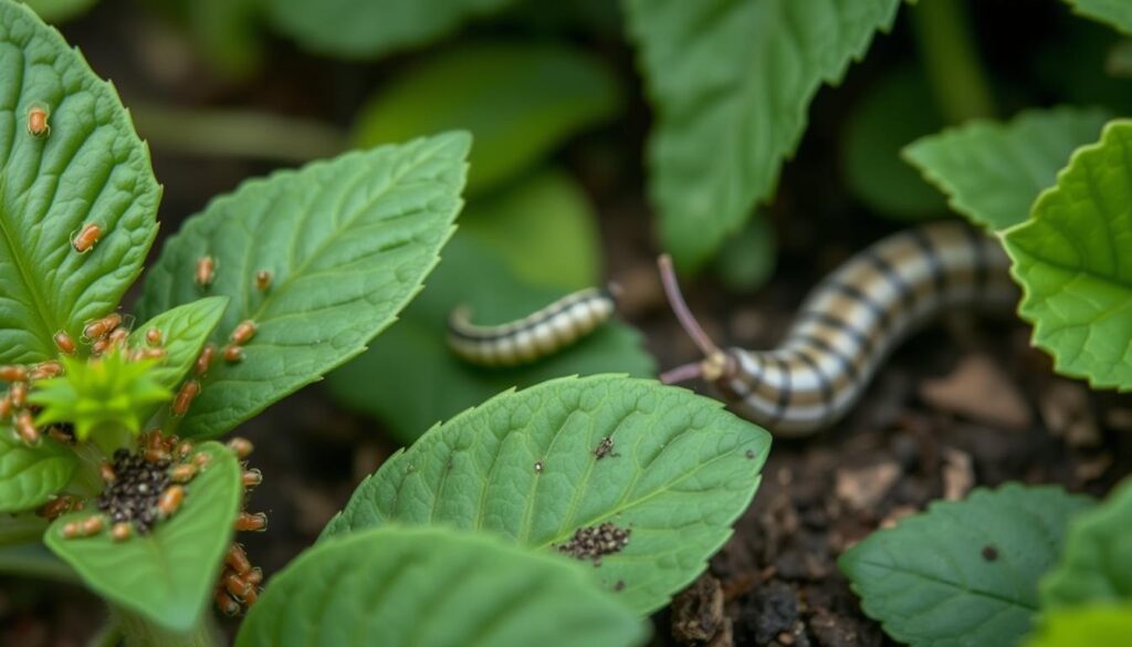 common pests of lemon balm