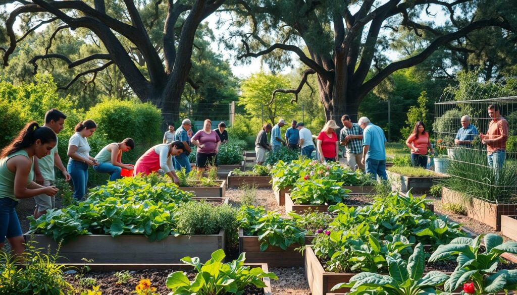 community gardening