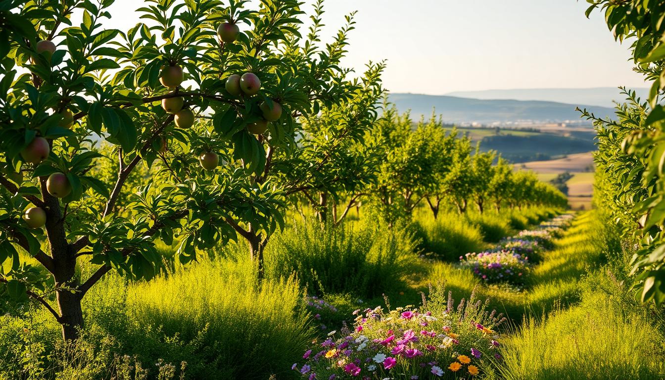 companion planting for apple trees