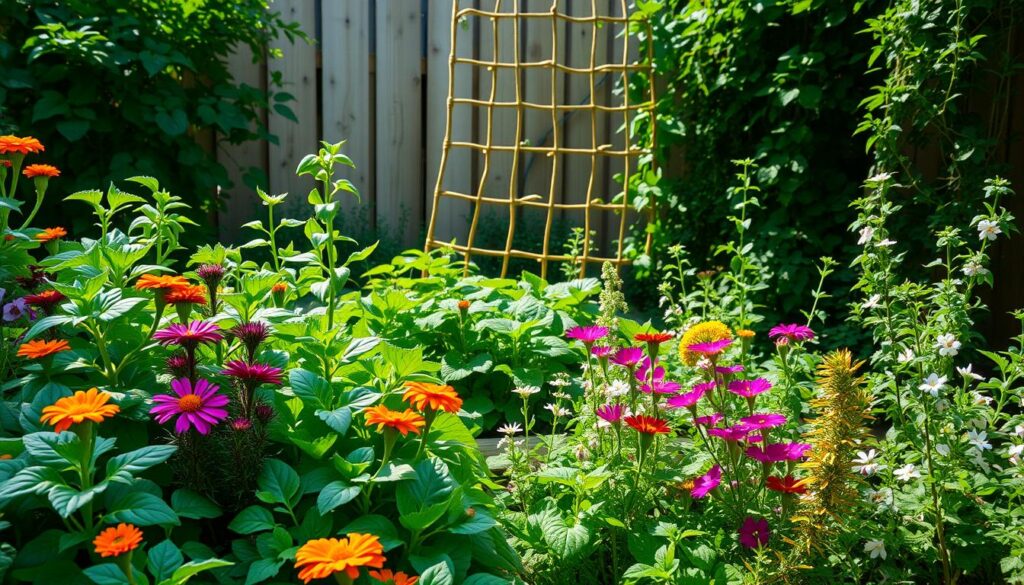 companion planting for small gardens