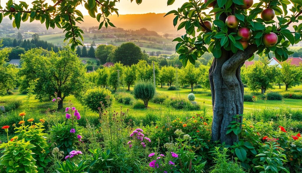 companion planting guide for apple trees