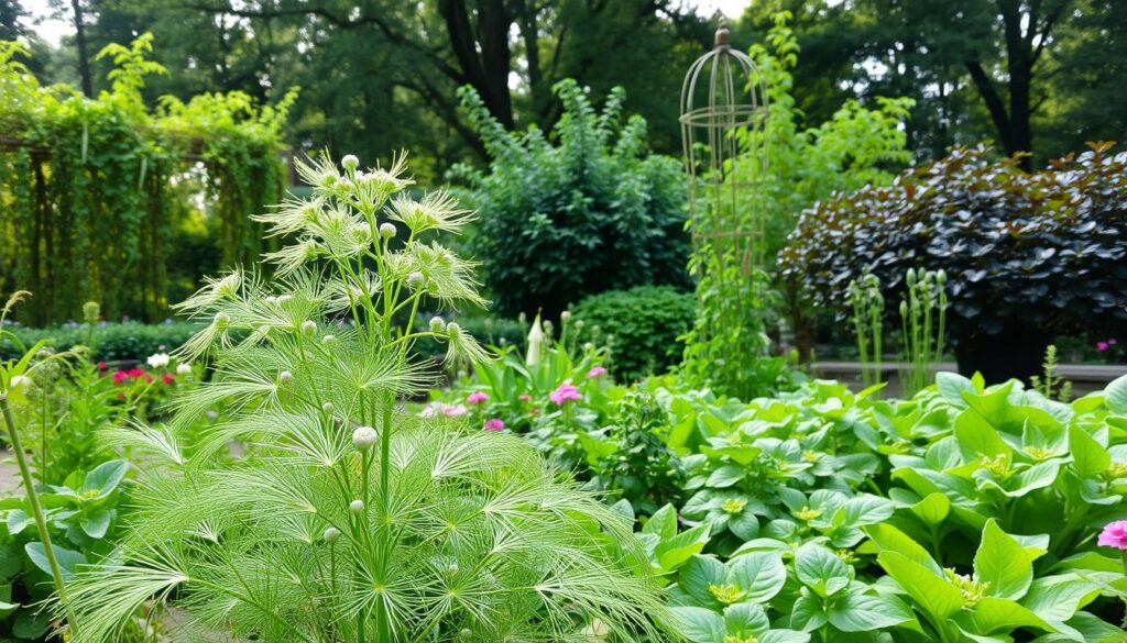 companion planting with dill