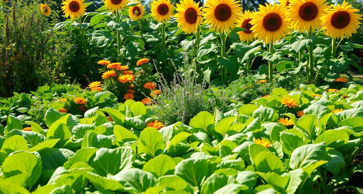 companion plants for bok choy