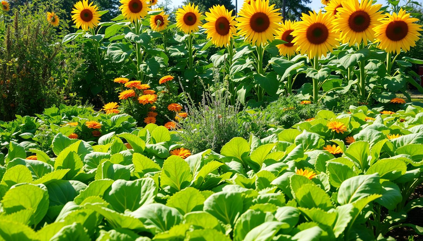 companion plants for bok choy