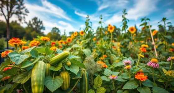 companion plants for cucumbers