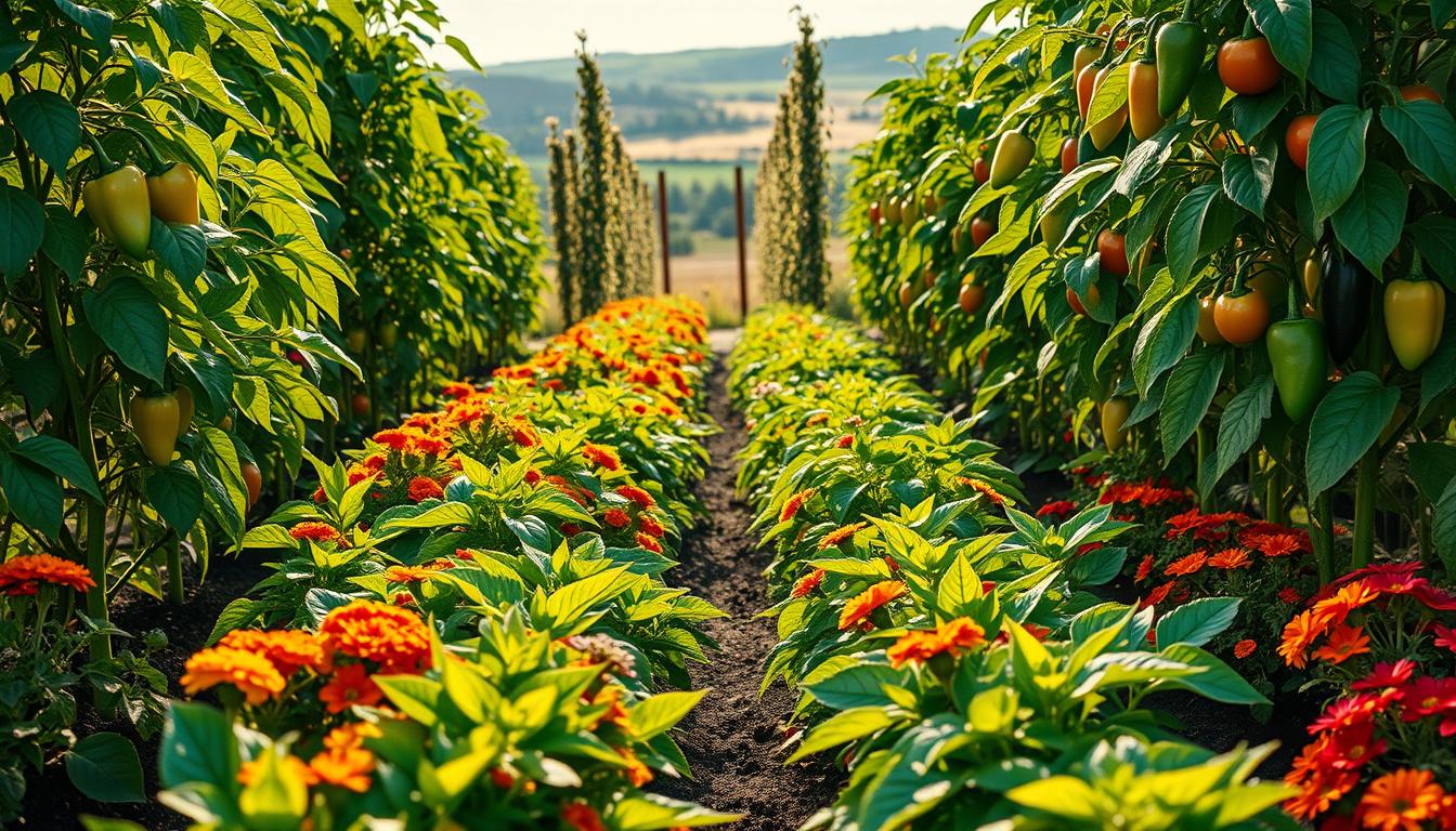 companion plants for peppers
