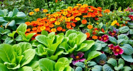 companion plants for spinach
