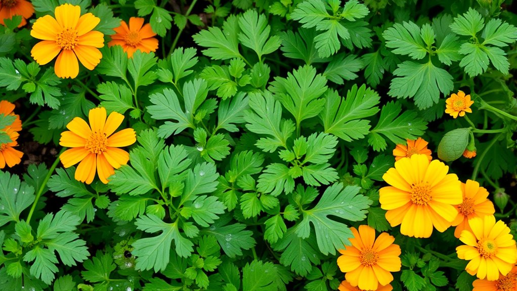 companion plants repel pests