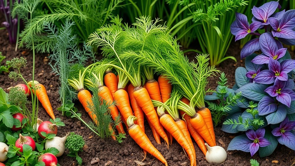 companion vegetables boost carrots