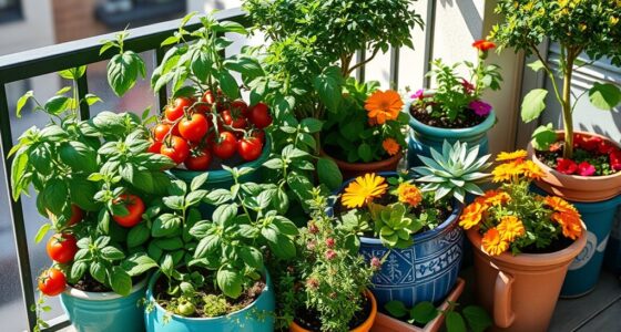 container gardening plant partnerships
