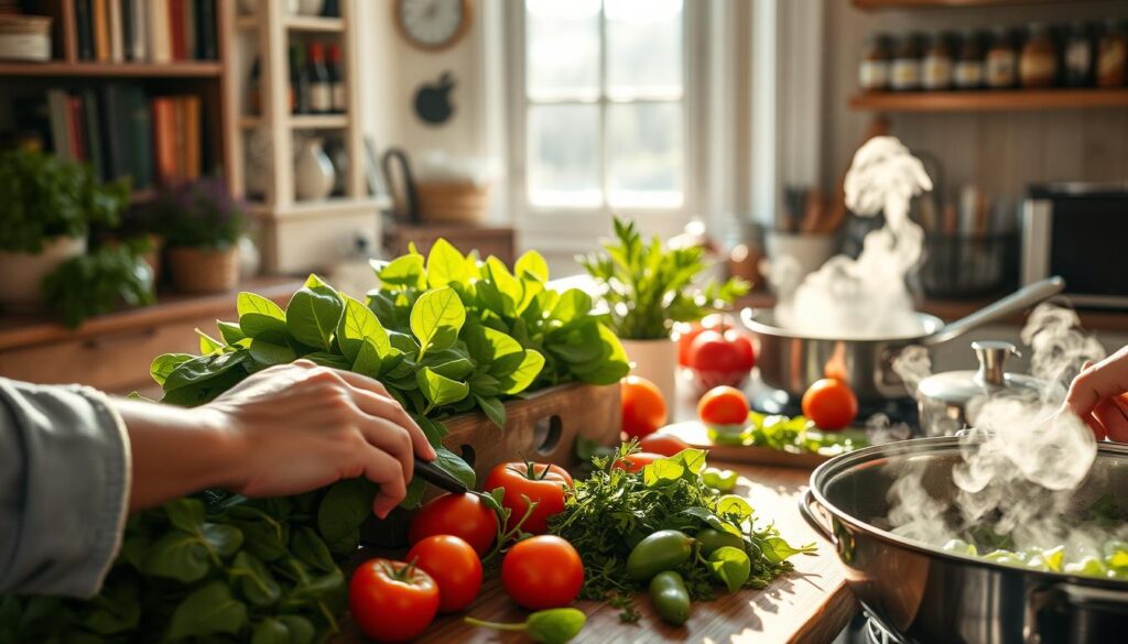 cooking with spinach recipes