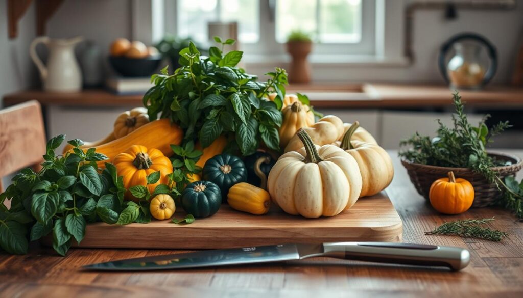 cooking with squash