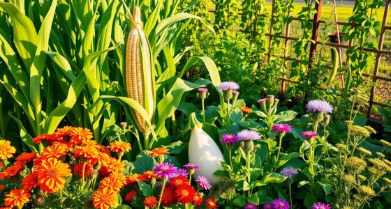 corn companion plants