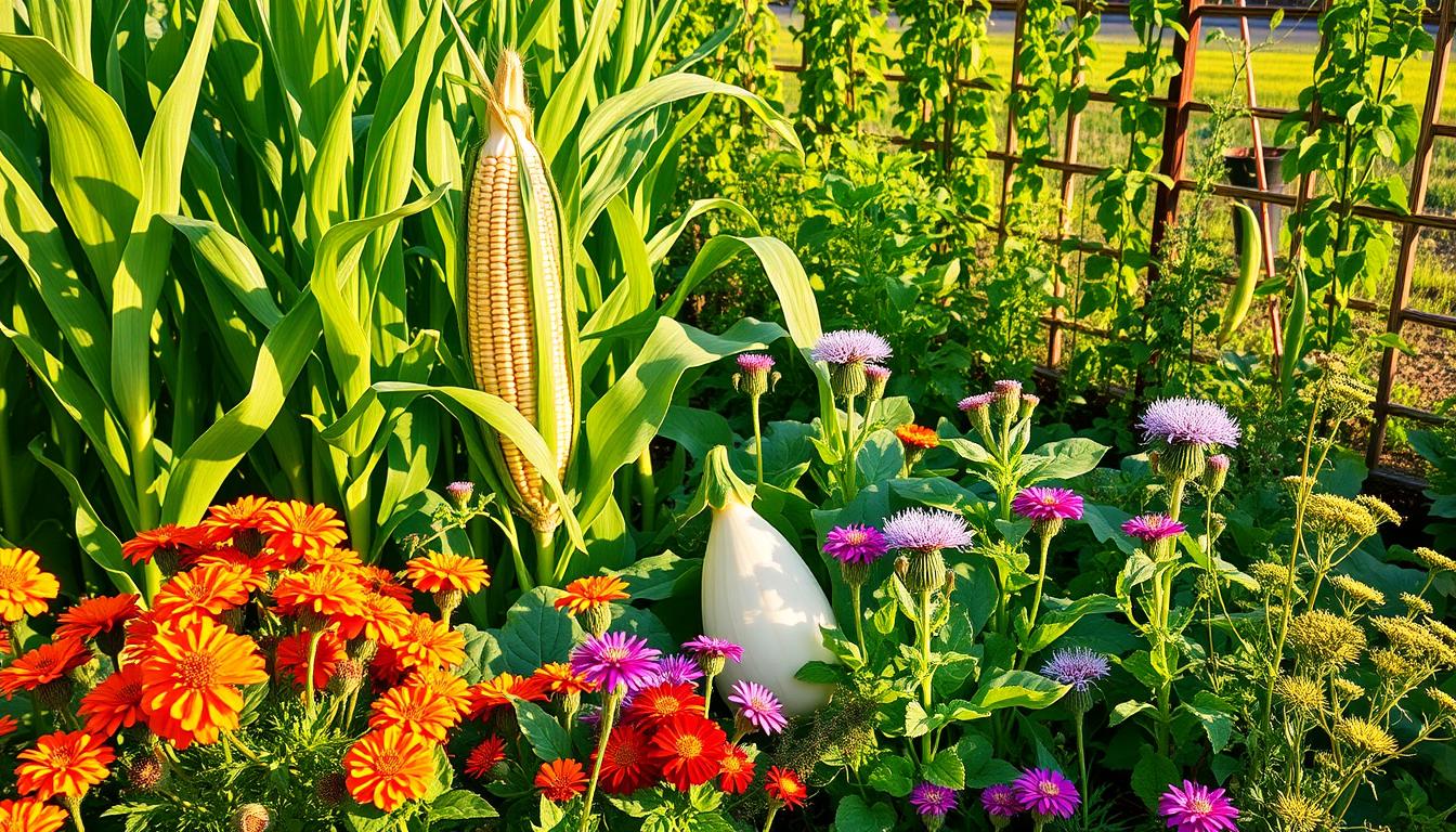 corn companion plants