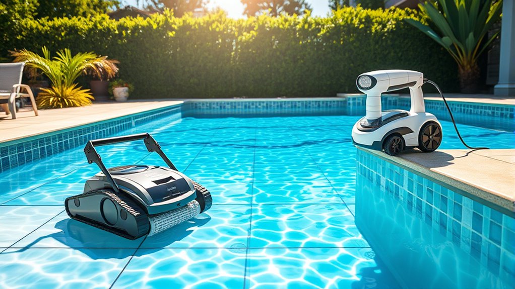 cost comparison of pool cleaners