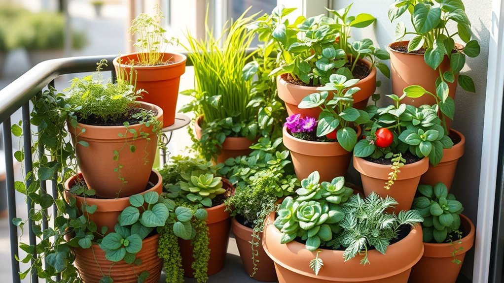 creative container garden arrangements