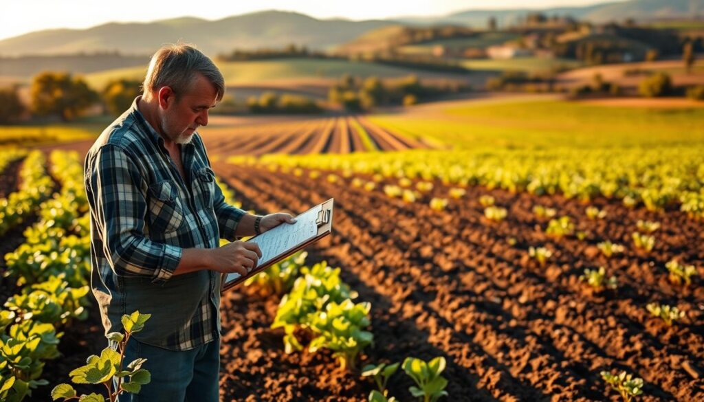 crop rotation and planting schedule