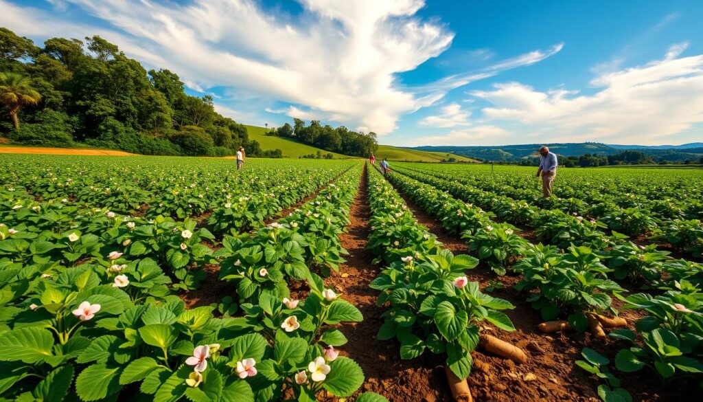crop rotation for sweet potatoes