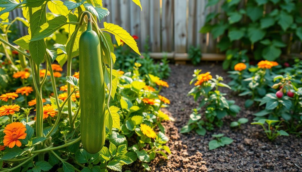 cucumber gardening success