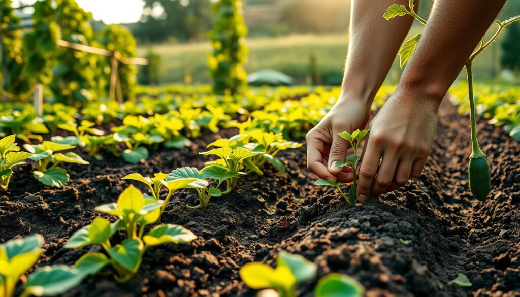 cucumber planting techniques