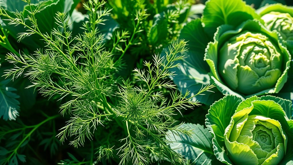 dill enhances pest control