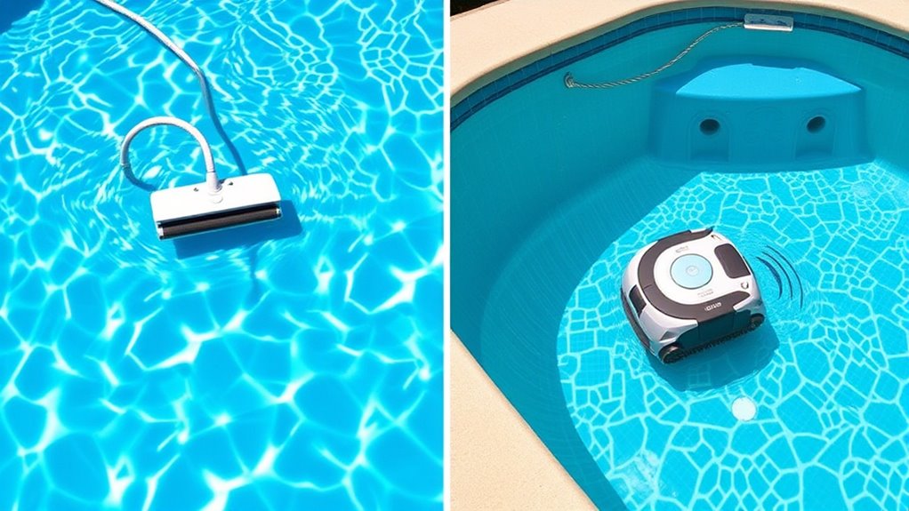 easy adaptable pool cleaning