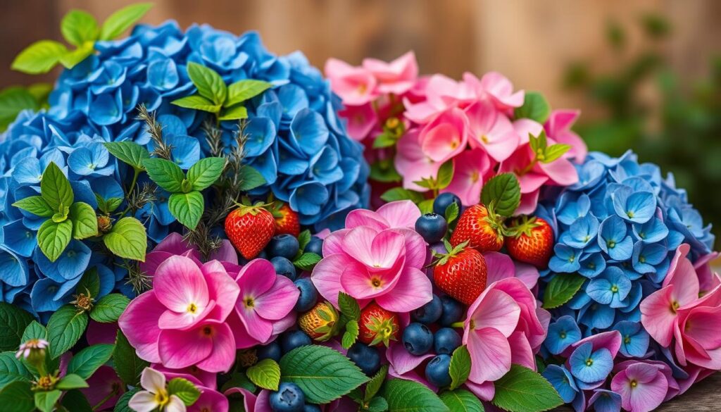 edible plants for hydrangeas
