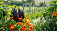 eggplant companion plants