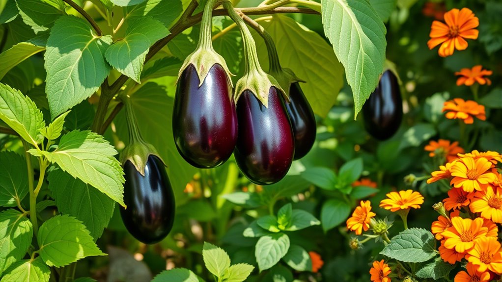 eggplant s ideal companion plants