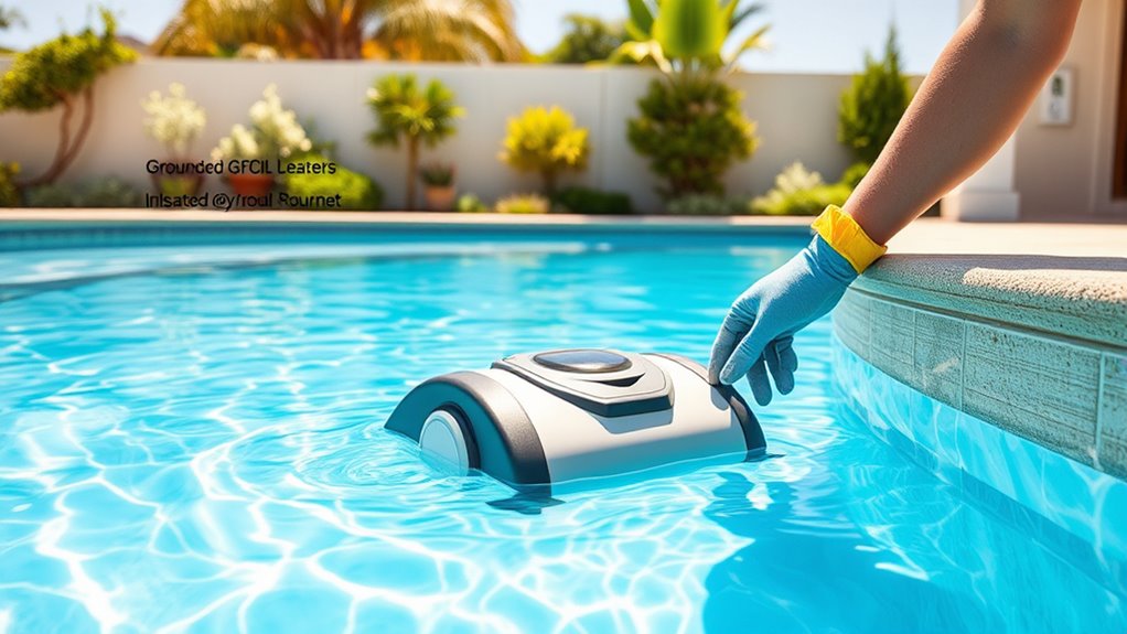 electrical safety precautions for pool