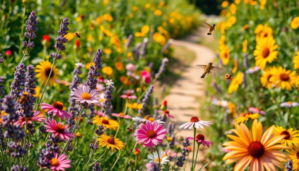 encouraging pollinators