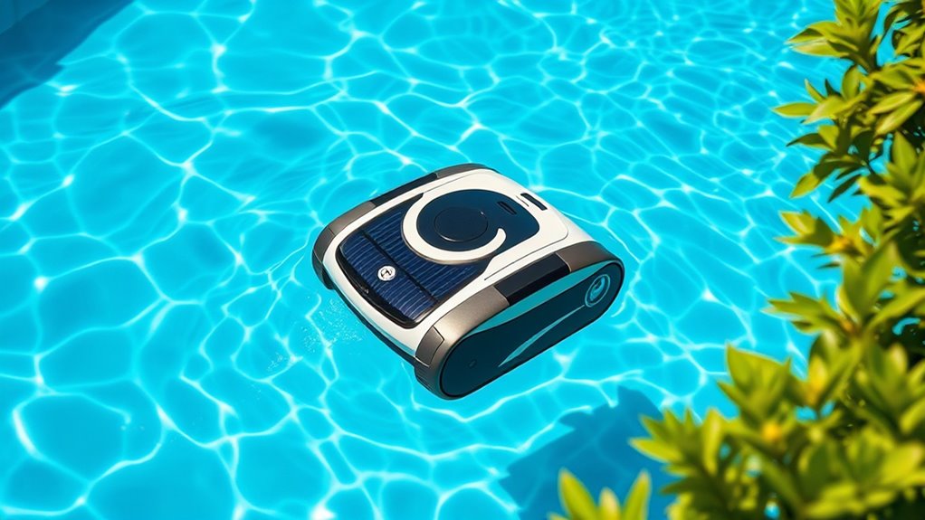 energy efficient robotic pool cleaners
