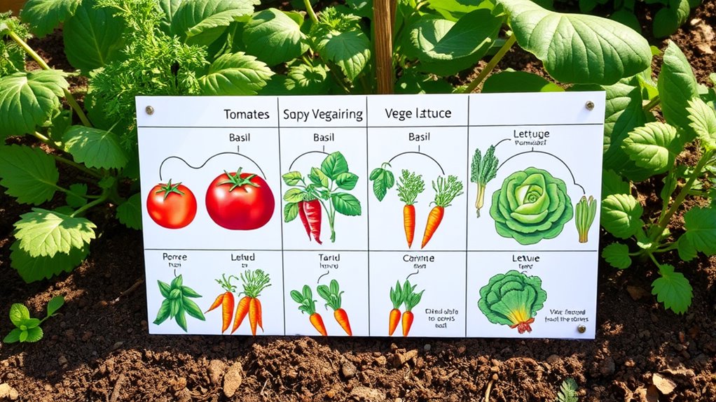 enhance garden through companion planting
