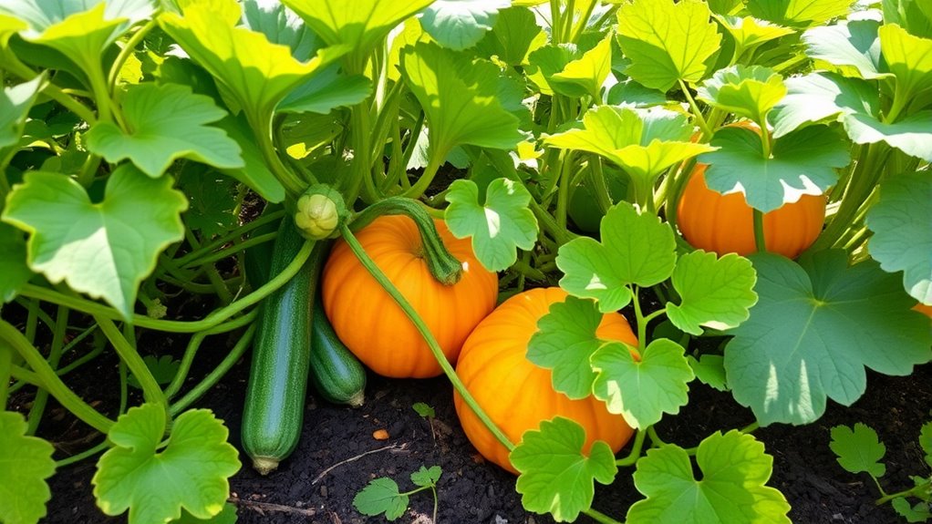 enhance squash with companions