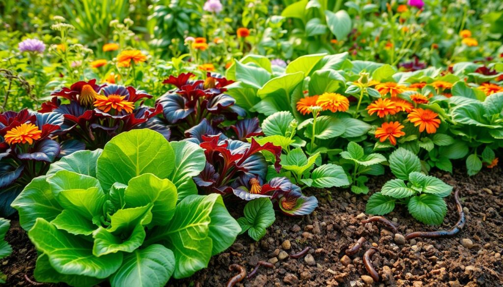 fertility and soil health with companion plants