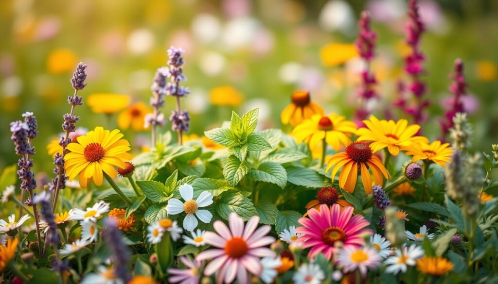 flower companions for mint