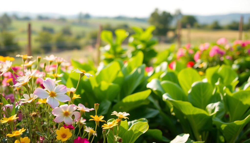flowers beneficial for bok choy