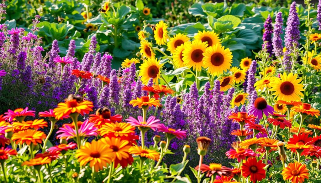 flowers that attract beneficial insects