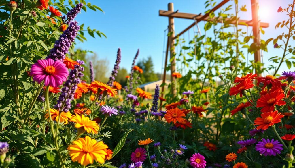 flowers that benefit tomatoes