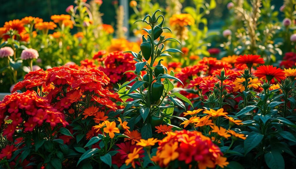 flowers that support jalapenos