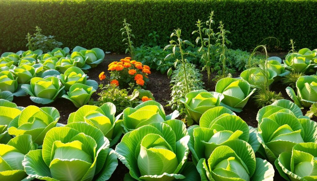 garden layout for cabbage