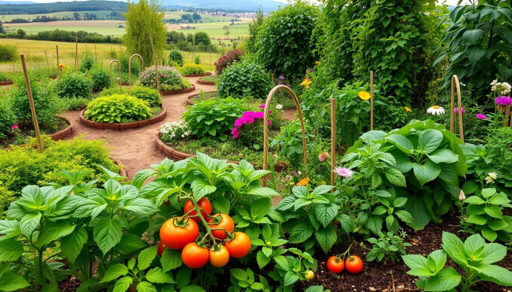 garden layout for companion planting