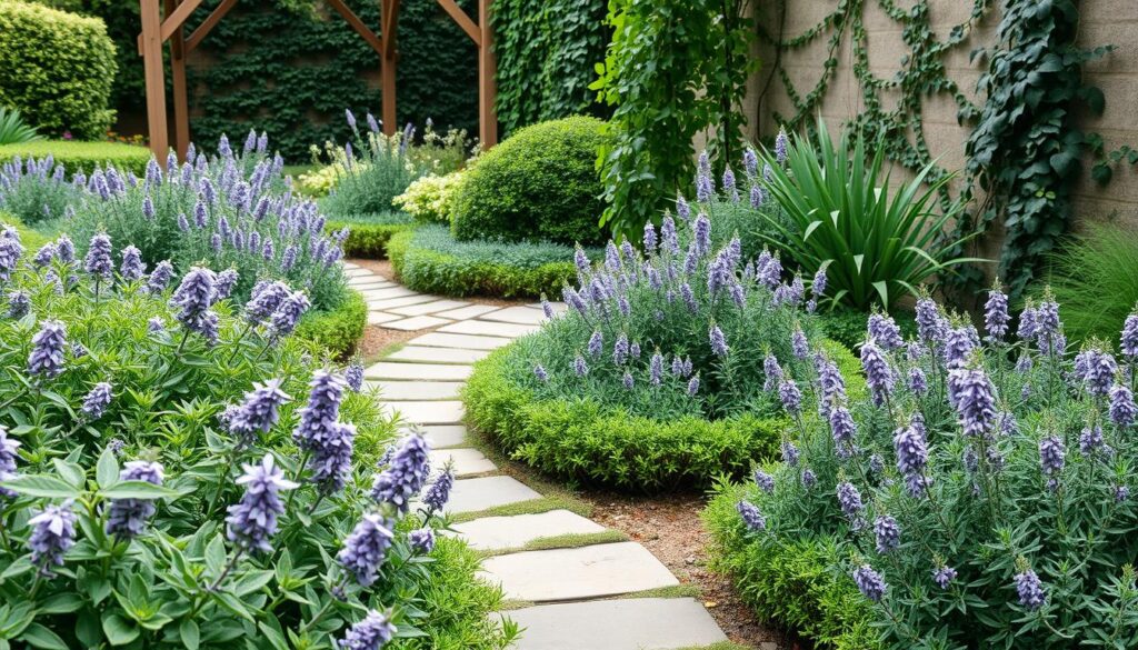 garden layout for sage