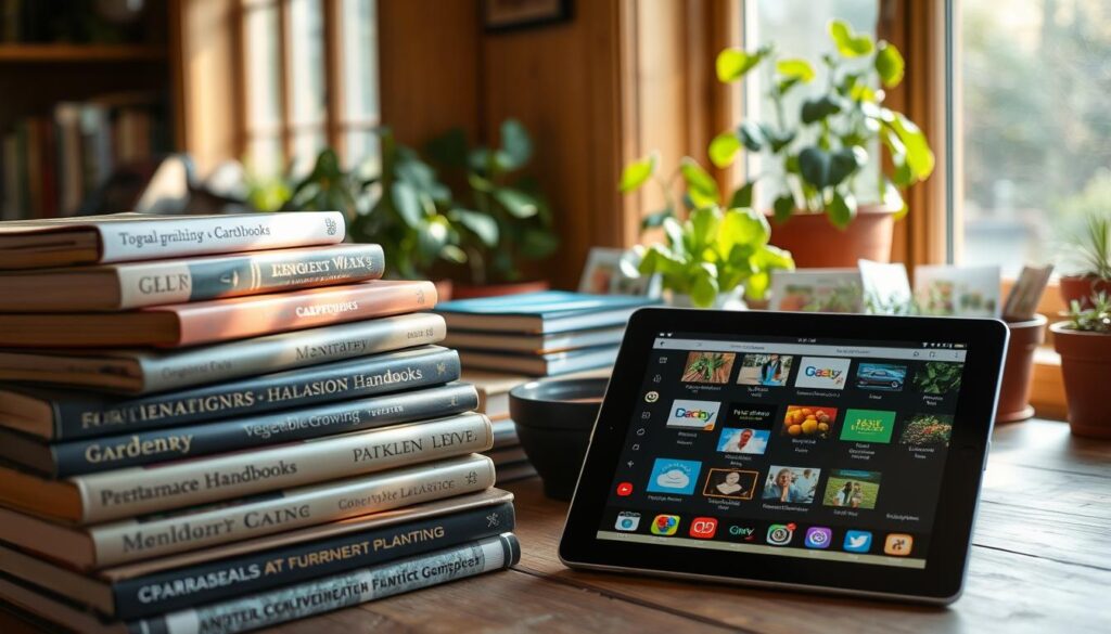 gardening books and online resources for gardeners