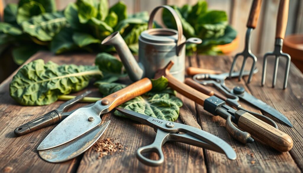 gardening tools for collard greens