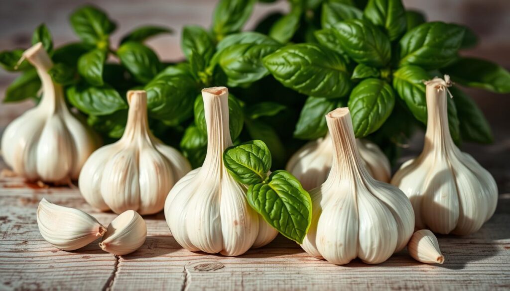 garlic and basil pairing